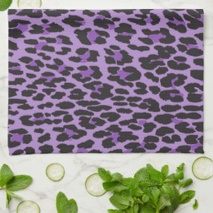 Linge De Cuisine Leopard Print, Léopard Spots, Purple Leopard