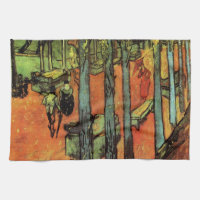 Les Alyscamps, Feuilles d'automne par Vincent van