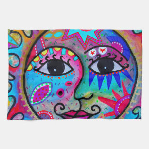 LINGE DE CUISINE LES AMANTS EXPOSENT AU SOLEIL ET MUSARDENT