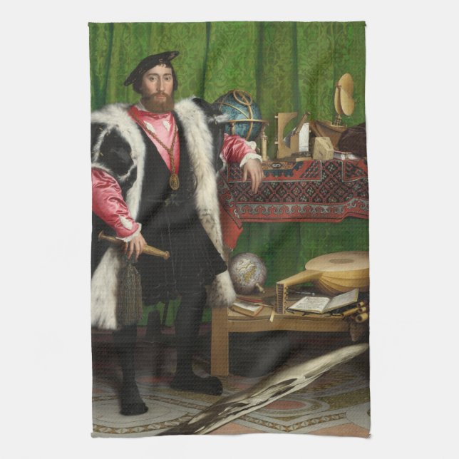 Linge De Cuisine Les Ambassadeurs, Holbein the Younger (Vertical)
