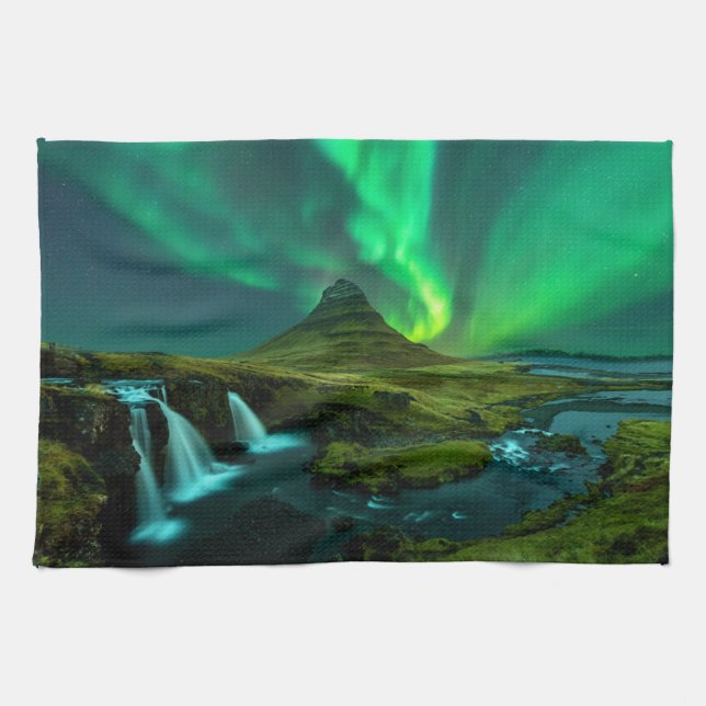 Linge De Cuisine Les cascades | Kirkjufellfoss Cascade, Islande (Horizontal)