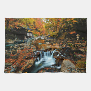 Linge De Cuisine Les cascades Takaragawa Onsen Osenkaku, Japon