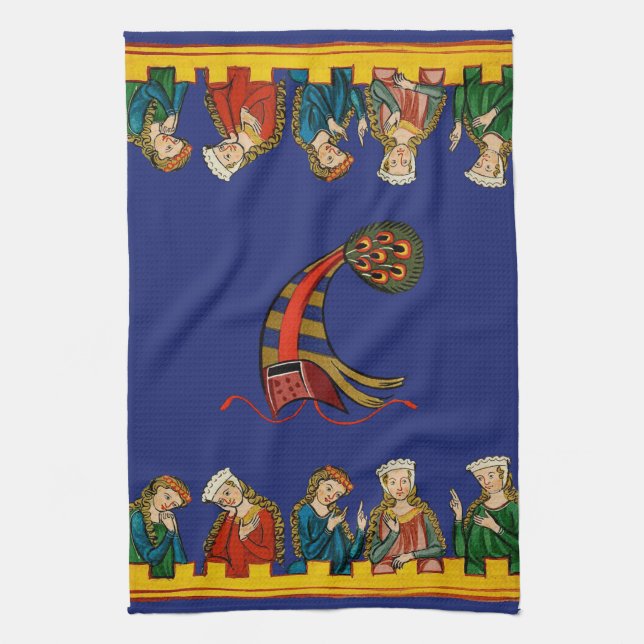 Linge De Cuisine Les filles qui regardent (Vertical)