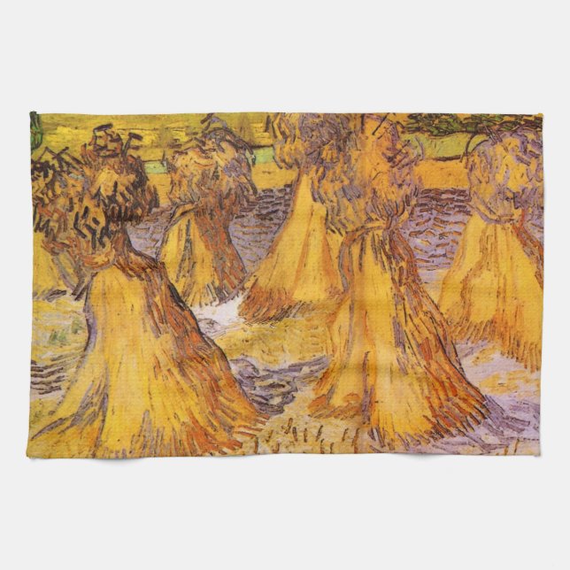 Linge De Cuisine Les grains du blé par Vincent van Gogh (Horizontal)