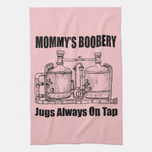 Linge De Cuisine Les Jugs De Boobery De Maman Toujours Sur Tap