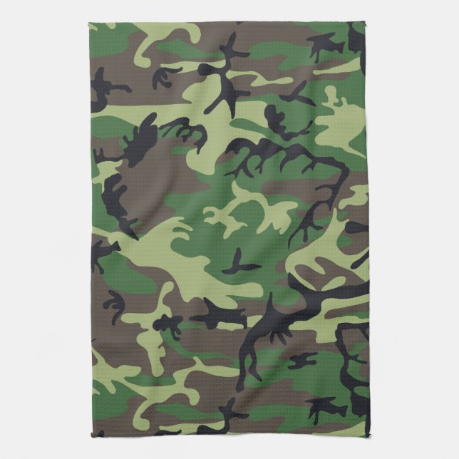 Linge De Cuisine Les militaires camouflent (Vertical)