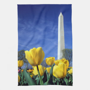 Linge De Cuisine Les monuments Washington Monument au printemps