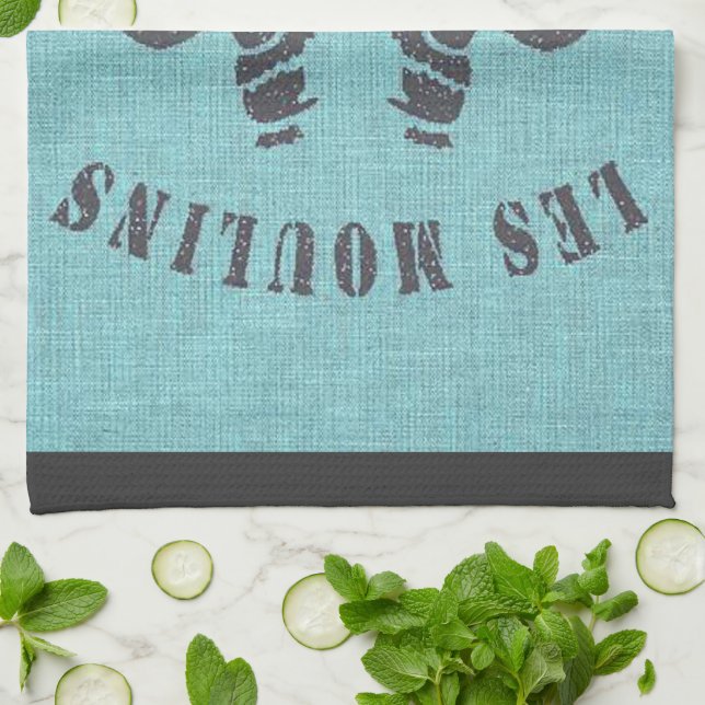 Linge De Cuisine Les Moulins De Provence (Plié)