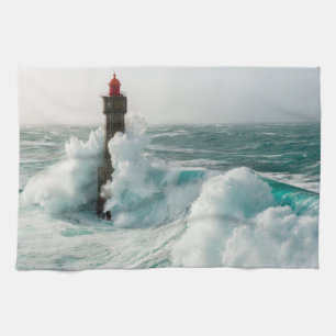 Linge De Cuisine Les phares   Jument Phare Ouessant France