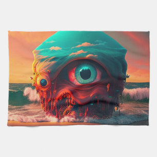 Linge De Cuisine Les yeux sanglants