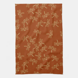 Linge De Cuisine libellules