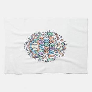 Linge De Cuisine Licorne Baseball Corne Puissance Kawaii Conception