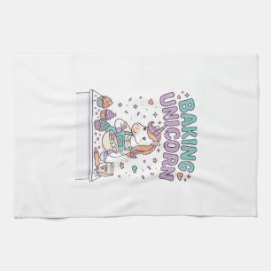 Linge De Cuisine Licorne Cuisson Licorne Produit Branché Graphique_