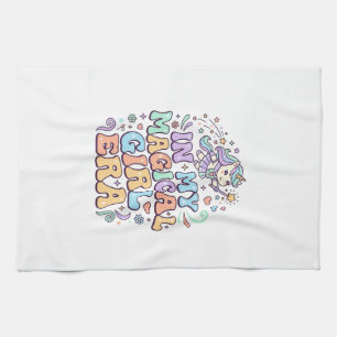 Linge De Cuisine Licorne Dans Mon Ère Magical Girl Kawaii Autocolla