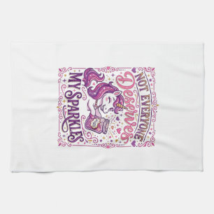 Linge De Cuisine Licorne Pas tout le monde ne mérite mes paillettes