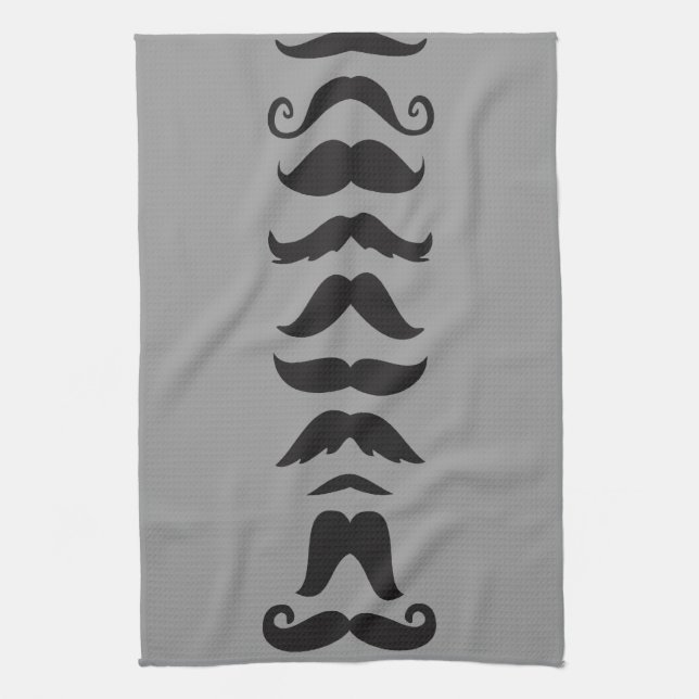 Linge De Cuisine Ligne de moustache (Vertical)