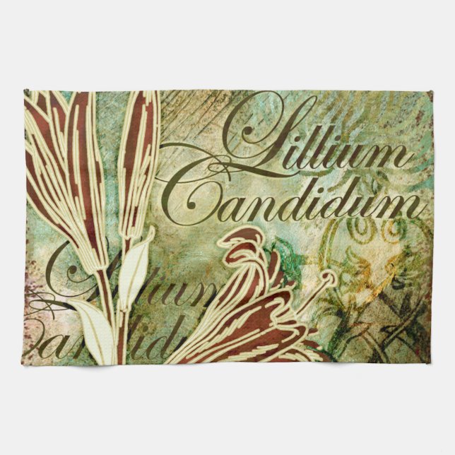 Linge De Cuisine Lillium candidum (Horizontal)