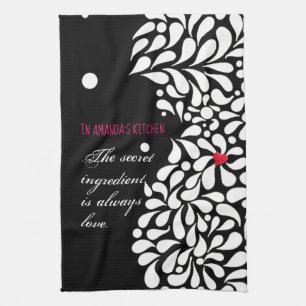 Linge De Cuisine L'ingrédient secret est l'amour personnalisé