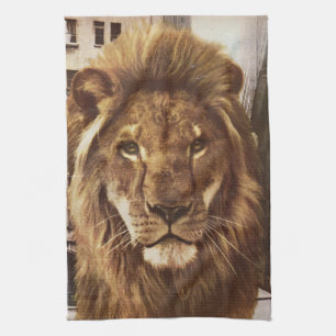 Linge De Cuisine lion en ville