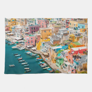 Linge De Cuisine Littoral   Naples Italie