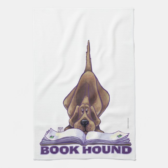 Linge De Cuisine Livre de défilé animal Hound (Vertical)