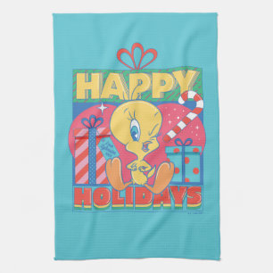 Linge De Cuisine LOONEY TUNES™   TWEETY™ Joyeuses fêtes