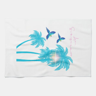 Linge De Cuisine Love Letter Design - Love, Summer xxoo