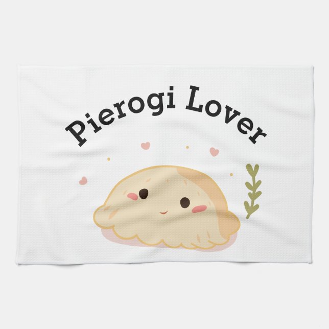 Linge De Cuisine Lover Pierogi Lover (Horizontal)