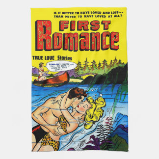 Linge De Cuisine Lovers Ocean Romance Comics Vintages