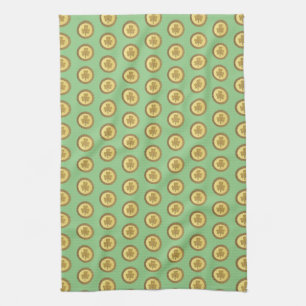 Linge De Cuisine Lucky Irish Shamrock Gold Coin