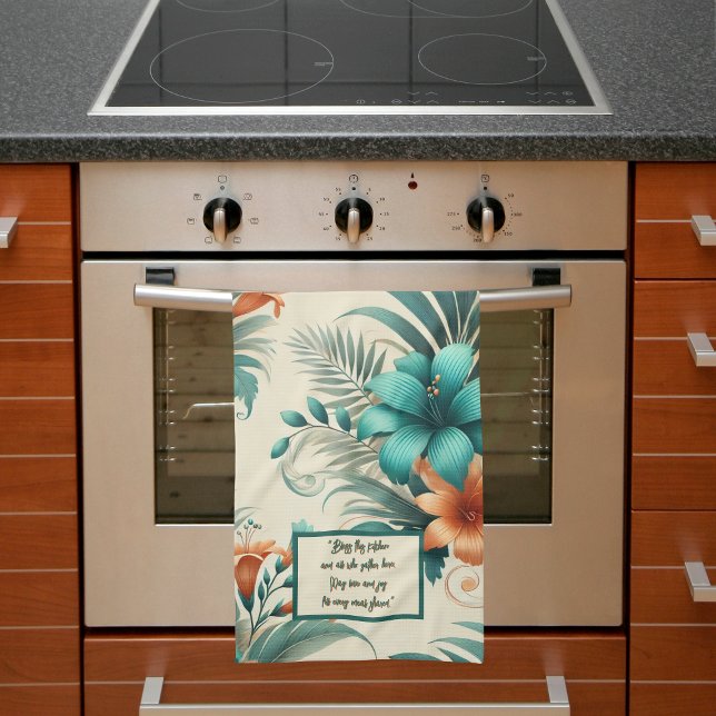 Linge De Cuisine Lumière tropicale personnalisable (Créateur téléchargé)