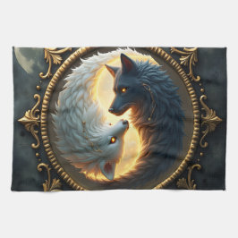 Linge De Cuisine Lunar Balance – Where Shadows Embrace the Light. 