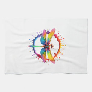 Linge De Cuisine Lunettes de soleil Cool Graphic Tie Dye Libellule