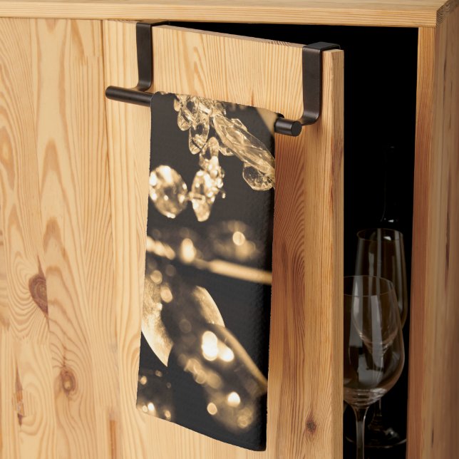 Linge De Cuisine Lustre Sepia Crystal (Pliage en tiers)