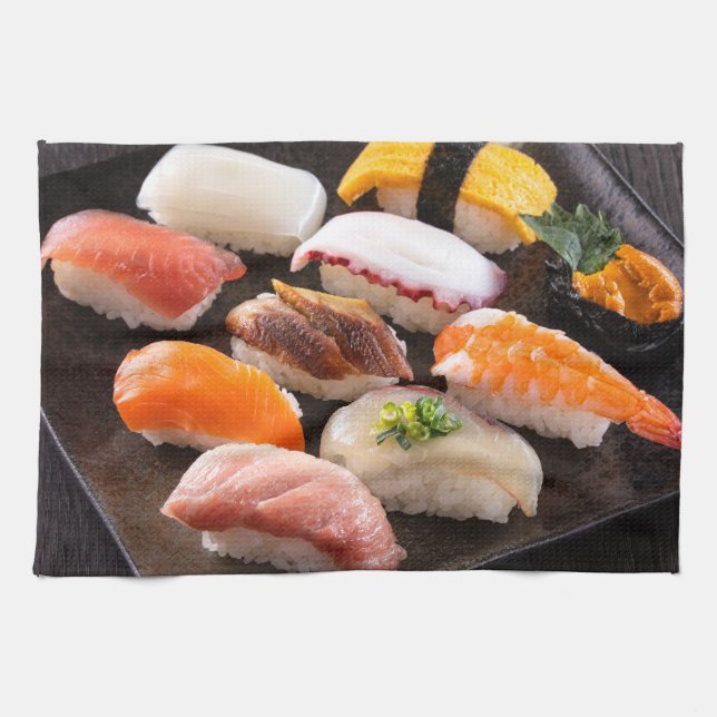 Linge De Cuisine Luxe Nigiri Variety (Horizontal)