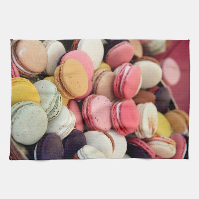 Linge De Cuisine Macaron (Horizontal)