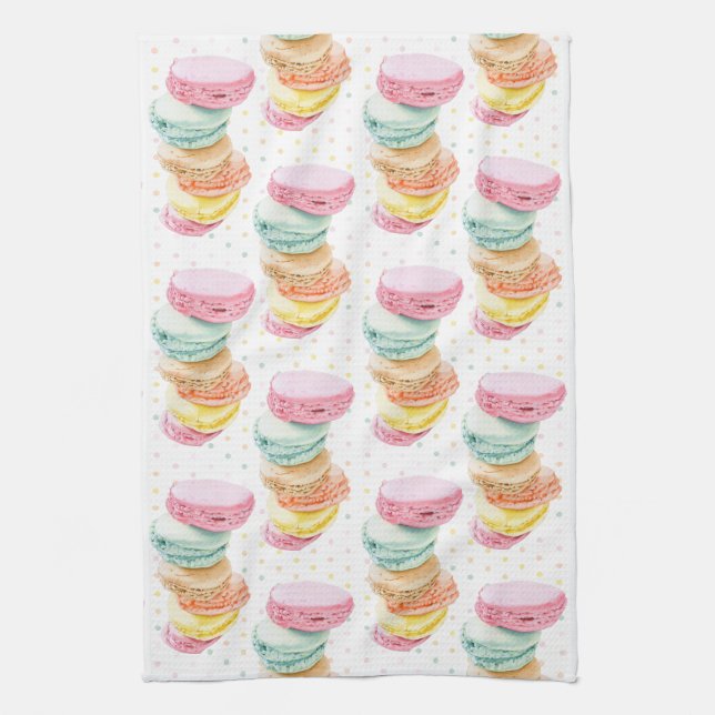 Linge De Cuisine Macaron Dots (Vertical)