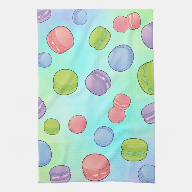 Linge De Cuisine Macarons (Vertical)
