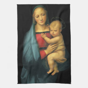 Linge De Cuisine Madonna And Child, Madonna del Granduca par Raphae