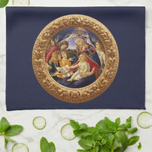 Linge De Cuisine Madonna du Magnificat par Sandro Botticelli