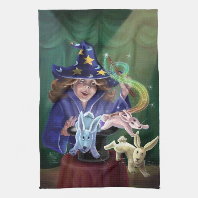 Linge De Cuisine Magie (Vertical)