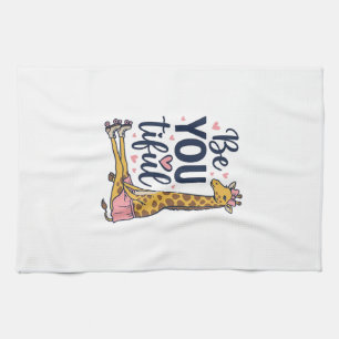Linge De Cuisine Magnifique T-Shirt Vintage Roller Skate Girafe Soi