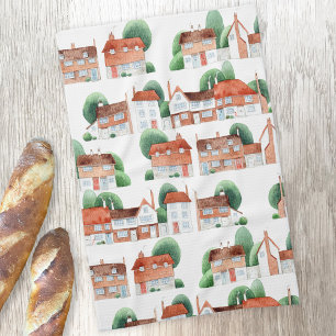 Linge De Cuisine Maison aquarelle Art à la maison