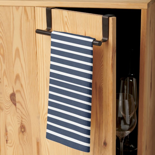 Linge De Cuisine Maison de plage Bleu Bleu Bleu Bleu (Pliage en tiers)