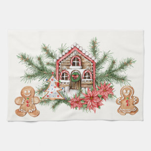 Linge De Cuisine Maison de sucre de canne, bonhomme en pain