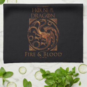 Linge De Cuisine MAISON DU DRAGON Maison Targaryen Sigil