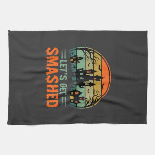 Linge De Cuisine Maison Hantée Halloween Cassons Tout Rétro