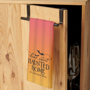 Linge De Cuisine Maison hantée personnalisée Maison douce Halloween