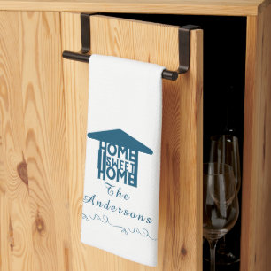 Linge De Cuisine Maison personnalisée Sweet Home