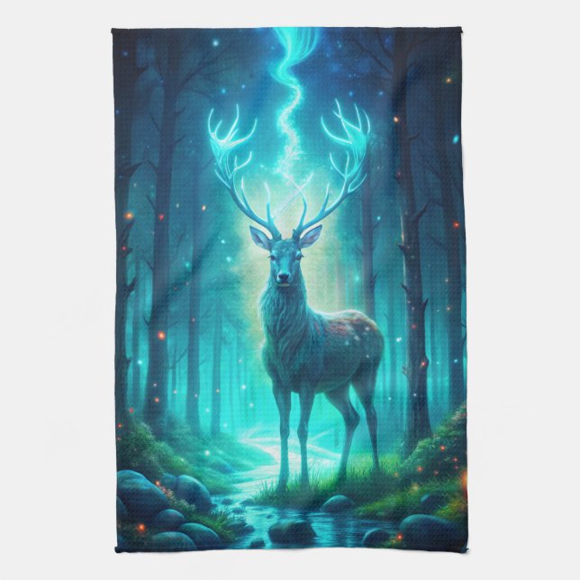 Linge De Cuisine Majestic Deer (Vertical)